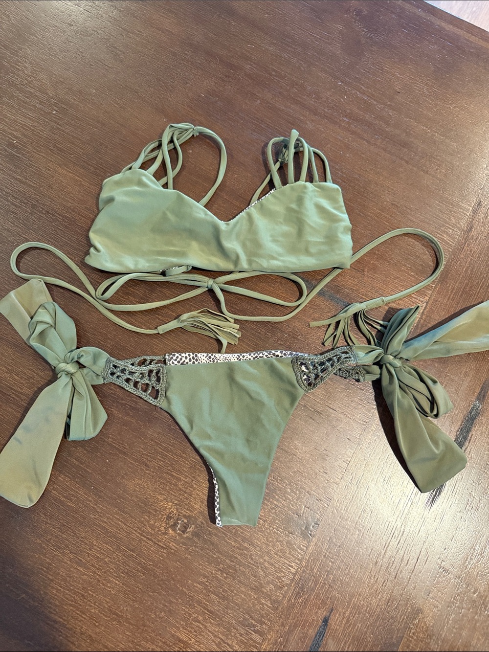 Acacia Bikini Top and Bottom